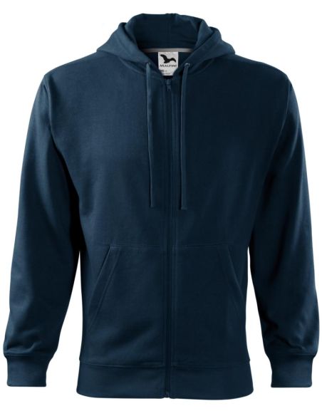 Mikina pánska Trendy Zipper 410 tmavomodrá