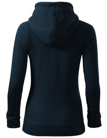 Mikina dámska Trendy Zipper 411 tmavomodrá