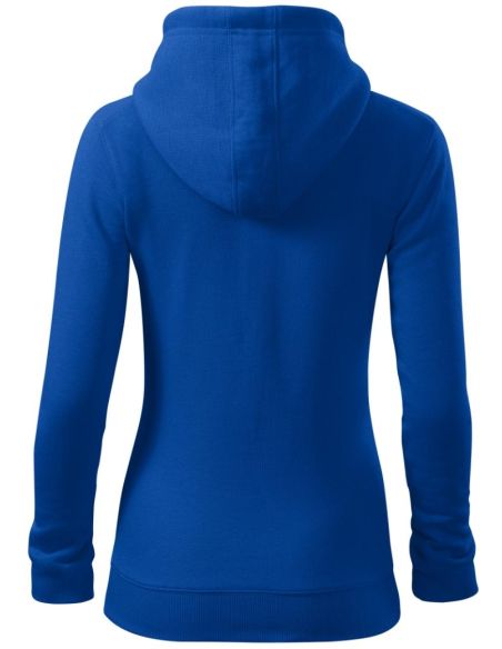 Mikina dámska Trendy Zipper 411 kráľovská modrá