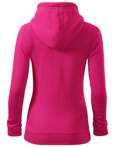 Mikina dámska Trendy Zipper 411 purpurová