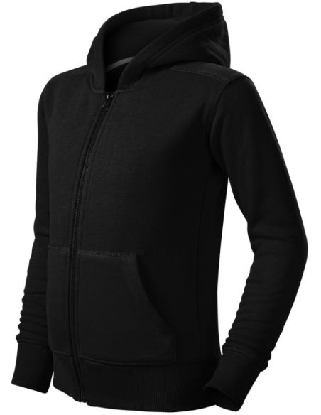 Mikina detská Trendy Zipper 412 čierna