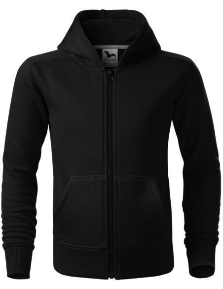 Mikina detská Trendy Zipper 412 čierna