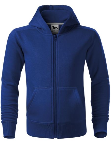 Mikina detská Trendy Zipper 412 kráľovská modrá