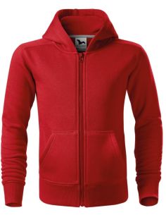 Mikina detská Trendy Zipper 412 červená 2