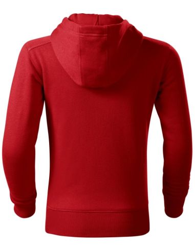 Mikina detská Trendy Zipper 412 červená