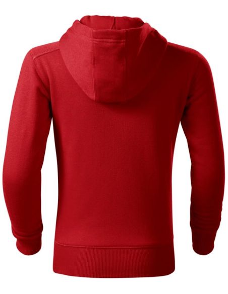 Mikina detská Trendy Zipper 412 červená