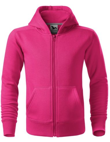 Mikina detská Trendy Zipper 412 purpurová