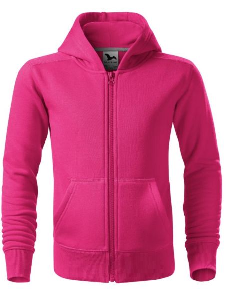 Mikina detská Trendy Zipper 412 purpurová