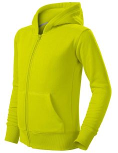 Mikina detská Trendy Zipper 412 limetková