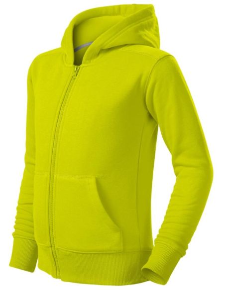 Mikina detská Trendy Zipper 412 limetková