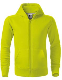 Mikina detská Trendy Zipper 412 limetková 2