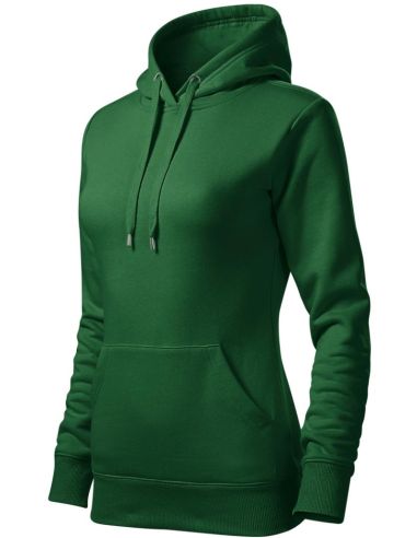 Mikina dámska Cape 414 fľaškovozelená