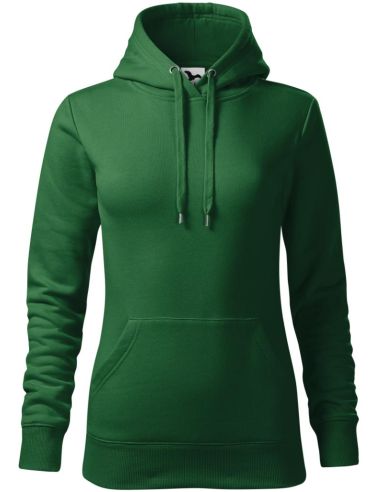 Mikina dámska Cape 414 fľaškovozelená