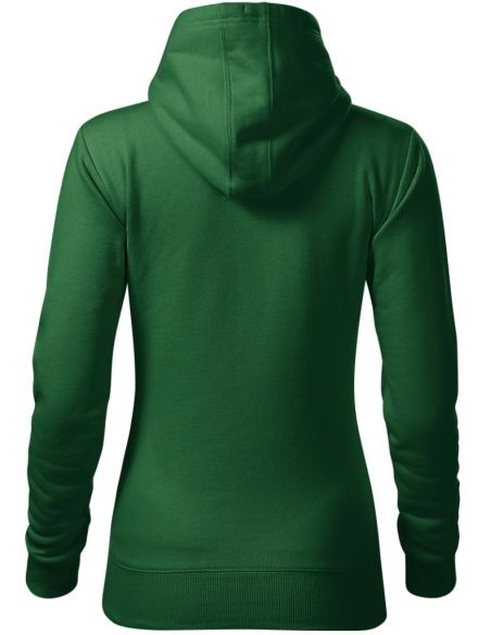 Mikina dámska Cape 414 fľaškovozelená