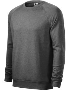 Mikina pánska Merger 415 čierny melír