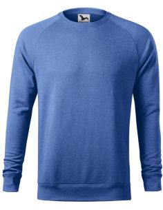 Mikina pánska Merger 415 modrý melír 2