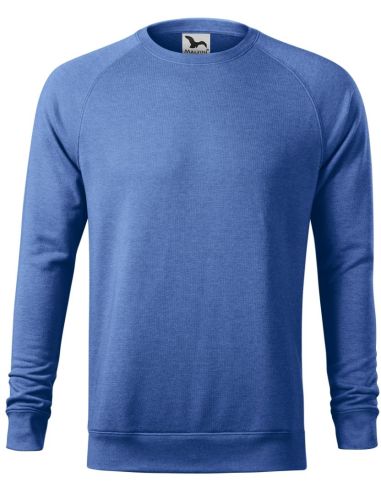 Mikina pánska Merger 415 modrý melír