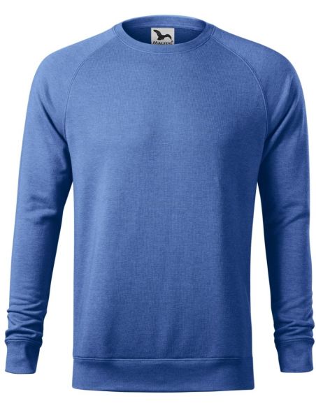 Mikina pánska Merger 415 modrý melír