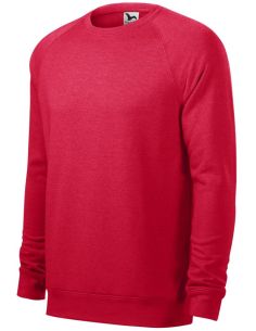 Mikina pánska Merger 415 červený melír