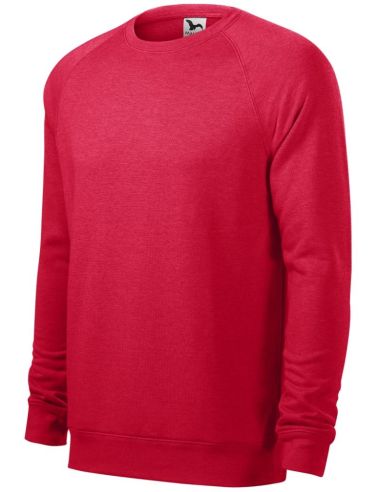 Mikina pánska Merger 415 červený melír