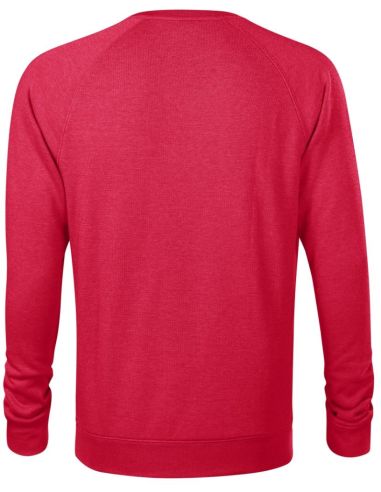 Mikina pánska Merger 415 červený melír