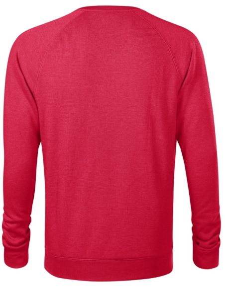 Mikina pánska Merger 415 červený melír