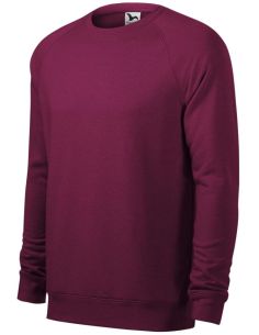 Mikina pánska Merger 415 red plum melír