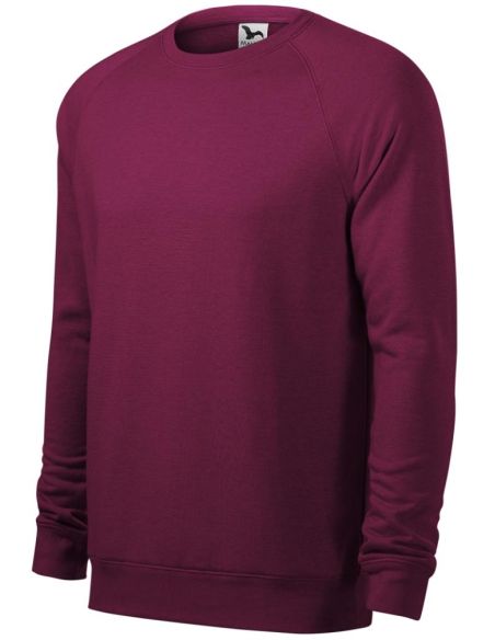 Mikina pánska Merger 415 red plum melír