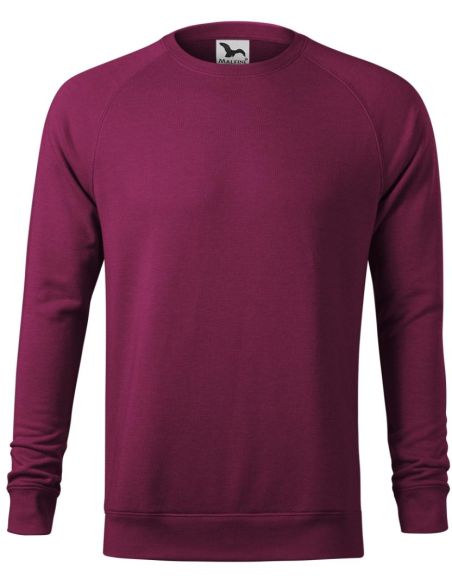 Mikina pánska Merger 415 red plum melír
