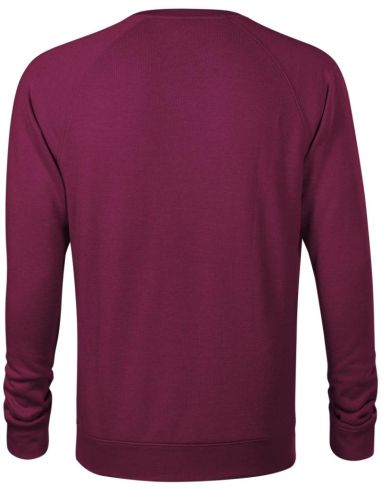 Mikina pánska Merger 415 red plum melír