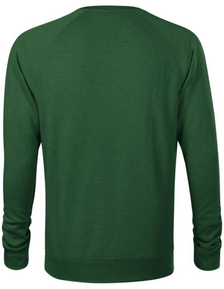 Mikina pánska Merger 415 fľaškovozelený melír