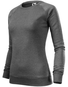 Mikina dámska Merger 416 čierny melír