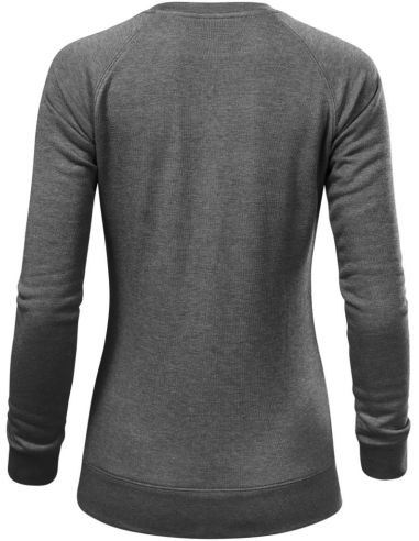 Mikina dámska Merger 416 čierny melír