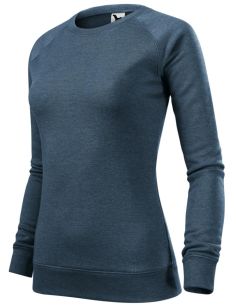 Mikina dámska Merger 416 tmavý denim melír