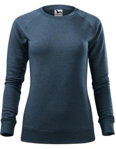 Mikina dámska Merger 416 tmavý denim melír 2