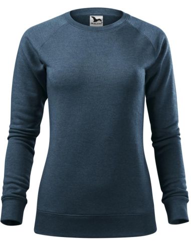 Mikina dámska Merger 416 tmavý denim melír