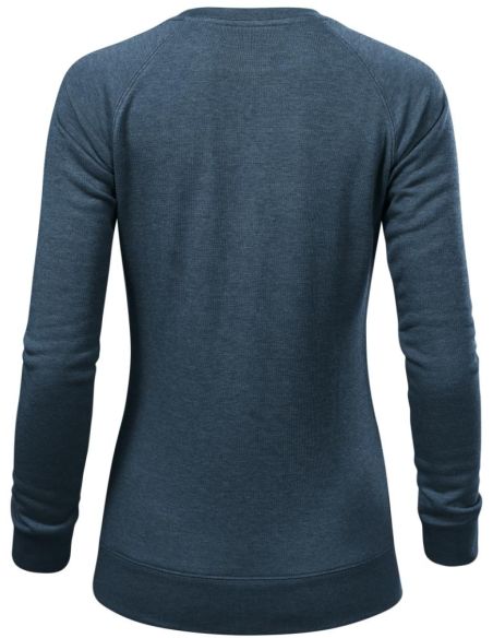 Mikina dámska Merger 416 tmavý denim melír