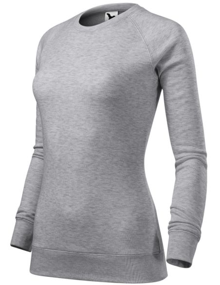 Mikina dámska Merger 416 strieborný melír