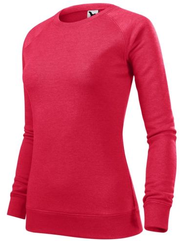 Mikina dámska Merger 416 červený melír