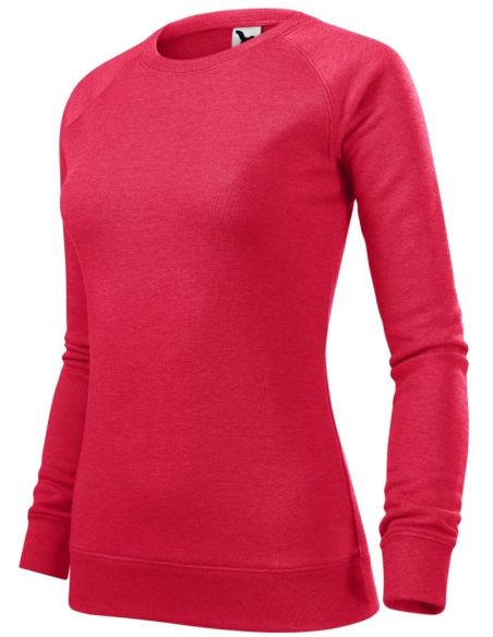 Mikina dámska Merger 416 červený melír