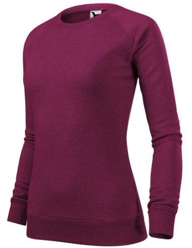 Mikina dámska Merger 416 red plum melír