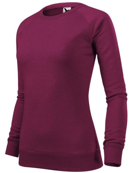Mikina dámska Merger 416 red plum melír