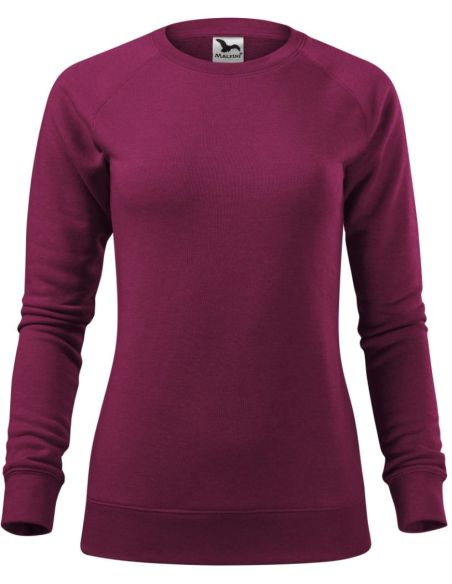 Mikina dámska Merger 416 red plum melír
