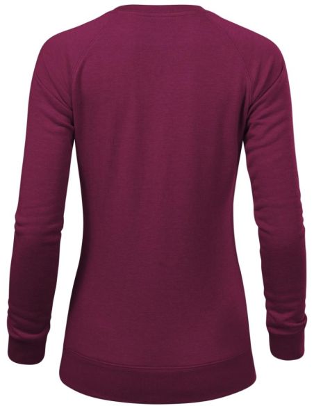 Mikina dámska Merger 416 red plum melír