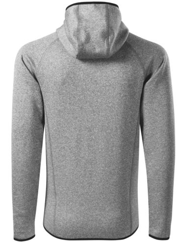 Stretch fleece pánsky Direct 417 tmavosivý melír