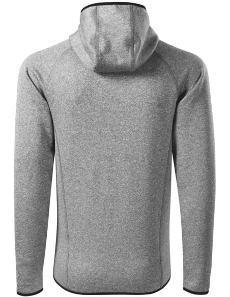 Stretch fleece pánsky Direct 417 tmavosivý melír