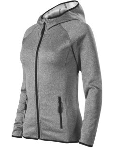 Stretch fleece dámsky Direct 418 tmavosivý melír