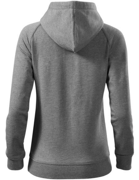 Mikina dámska Voyage 451 tmavosivý melír