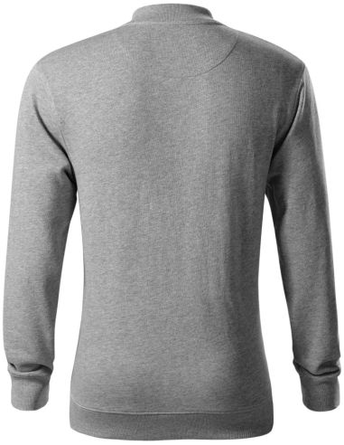 Mikina pánska Bomber 453 tmavosivý melír