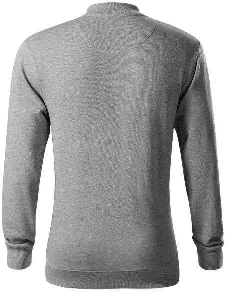 Mikina pánska Bomber 453 tmavosivý melír